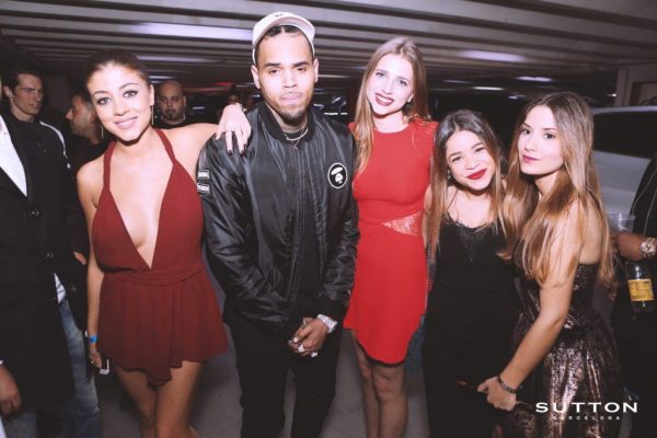 chris brown en sutton club