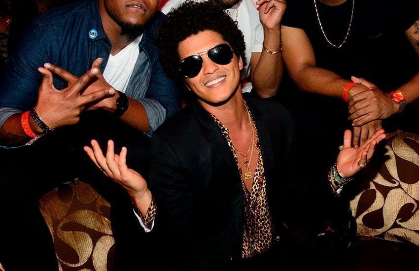 Bruno Mars en Sutton Barcelona