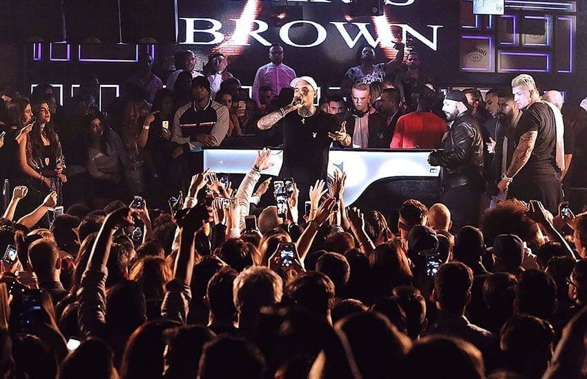 Chris Brown en Sutton Barcelona